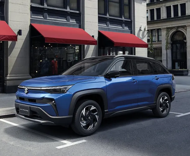 Suzuki Across — التصميم الخارجي الجانبي