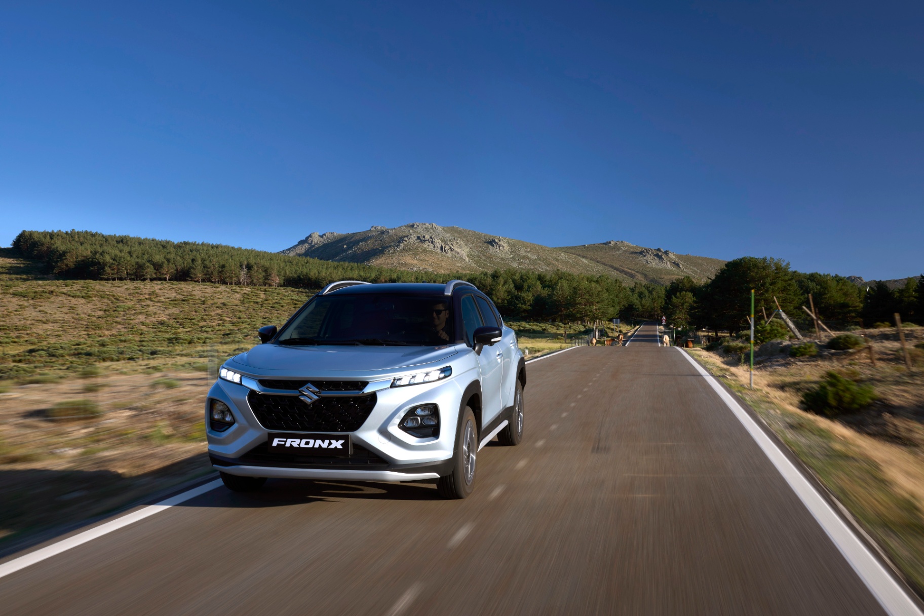 Suzuki Fronx — على الطريق المفتوح